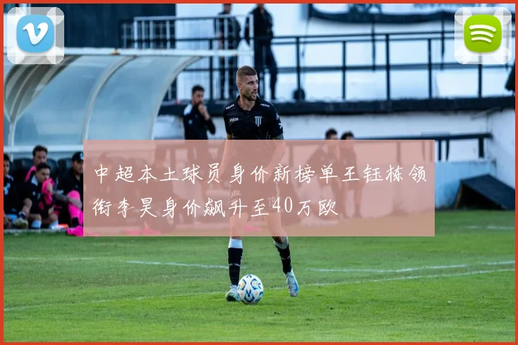 中超本土球员身价新榜单王钰栋领衔李昊身价飙升至40万欧