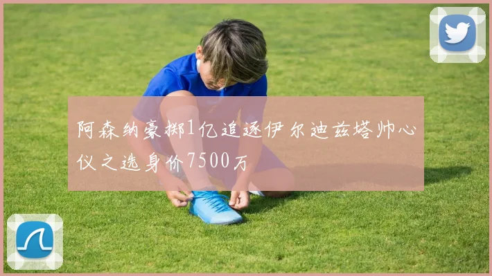 阿森纳豪掷1亿追逐伊尔迪兹塔帅心仪之选身价7500万